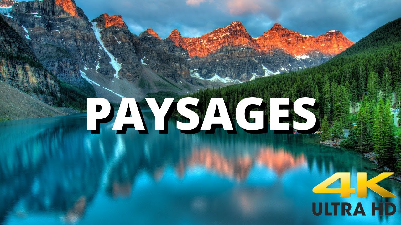 Découvrez les plus beaux paysages du monde en 4K pendant 1 heure - Musique douce pour dormir !