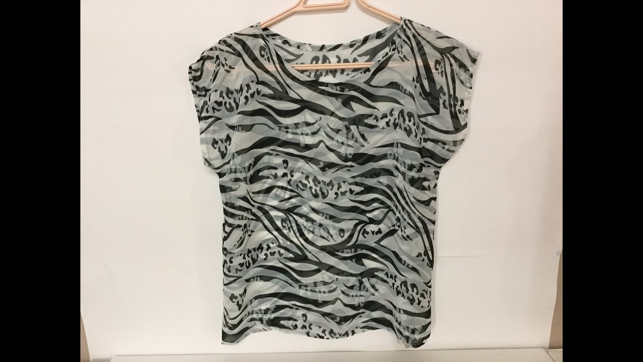 Coudre un petit haut pratique et facile à réaliser - Tuto Couture Madalena