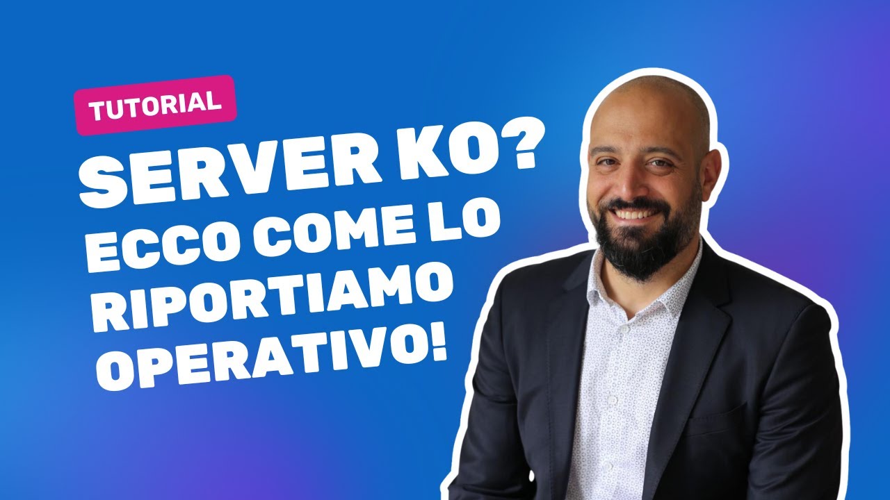 Il tuo server non funziona? Guida completa alla manutenzione e ripristino operativo | Assistenza IT