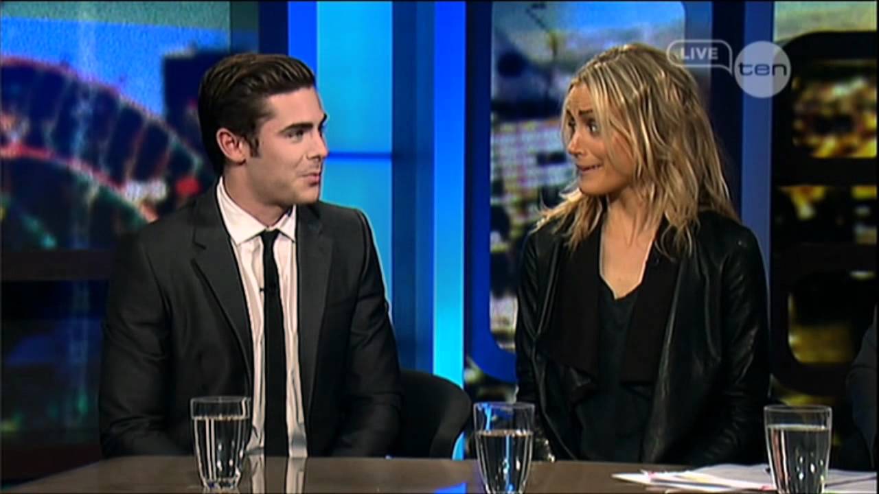 Zac Efron & Taylor Schilling interview - The Lucky One - The Project (2012)