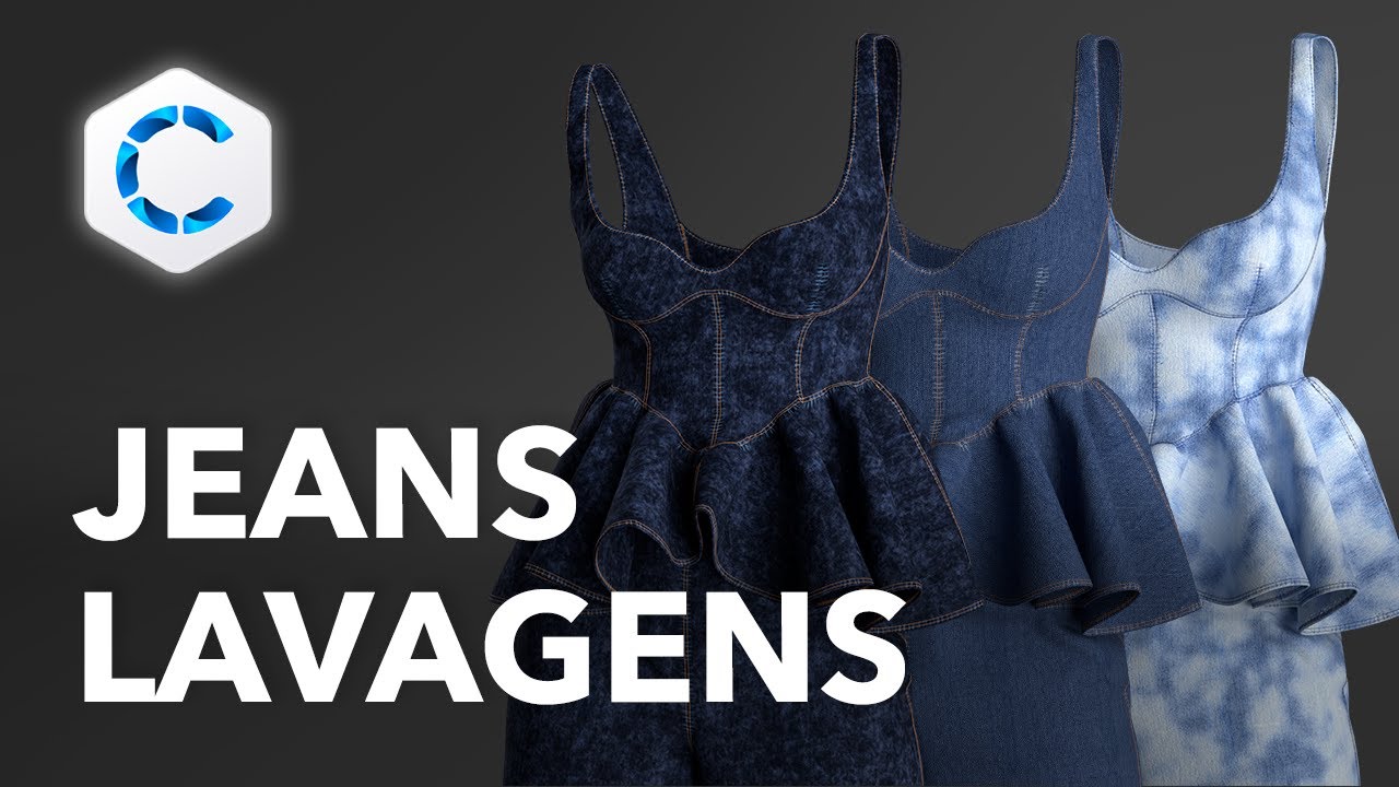 Lavagens de Jeans no CLO 3D!
