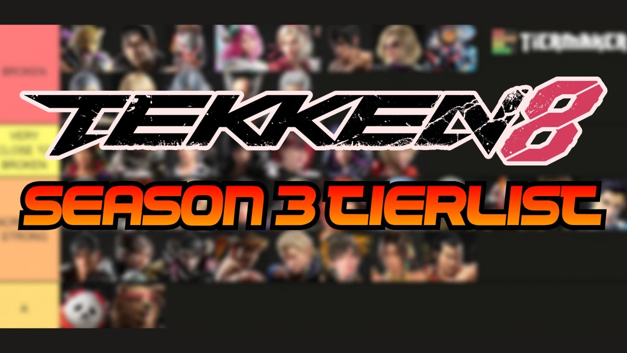 TEKKEN 8 SEASON 3 TIERLIST