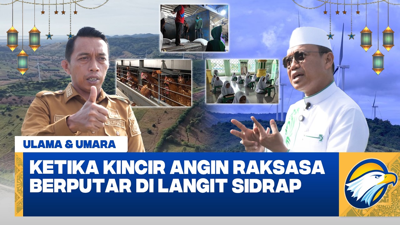 Kincir Angin Raksasa Hidupkan Industri Pertanian, Peternakan Hingga Pesantren #UlamaUmara