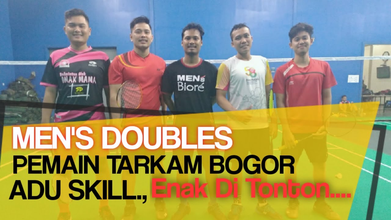 PEMAIN TARKAM BOGOR UNJUK SKILL || STEVEN/GALIH 🆚️ IWAN/BISRIE || PB.MUTIARA JAWA BADMINTON CLUB