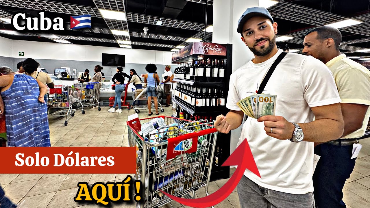 Así es el SUPERMERCADO más GRANDE de CUBA 🇨🇺 | Buscando productos MEXICANOS 🇲🇽| Mejor que Walmart ⁉️
