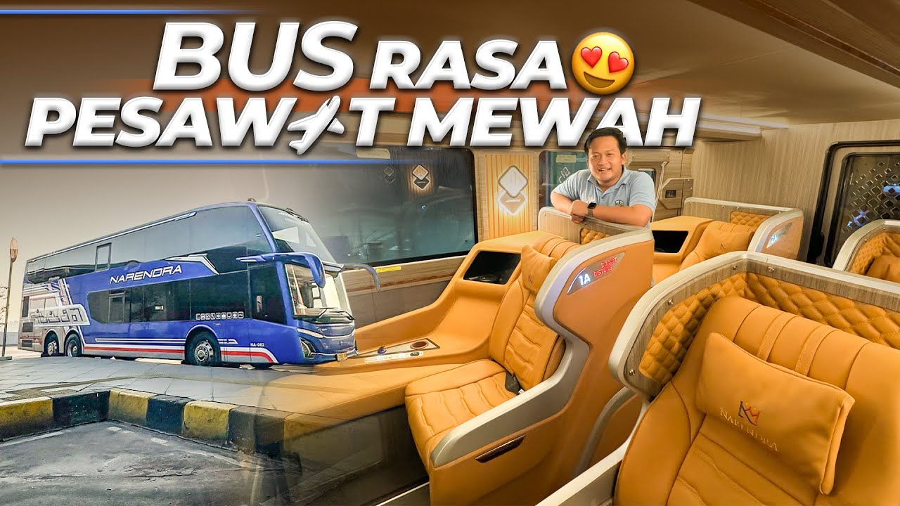 SELALU PUAS DENGAN LAYANAN BUS INI ‼️ Narendra Double Decker Jakarta - Magetan