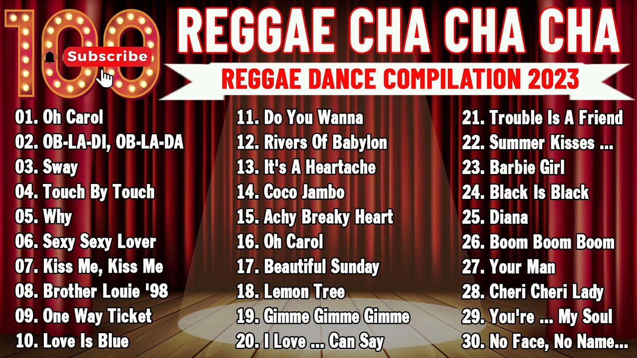 Reggae Dance Compilation 2023  CHA CHA DISCO ON THE ROAD 2023  REGGAE NONSTOP COMPILATION