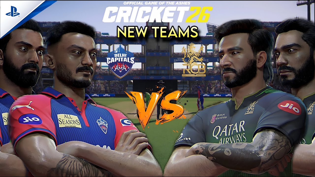 Cricket 26 | DC vs RCB | IPL 2026 New Teams | Rebuilt Teams, Same Fire 🔥 | Ultra Realism