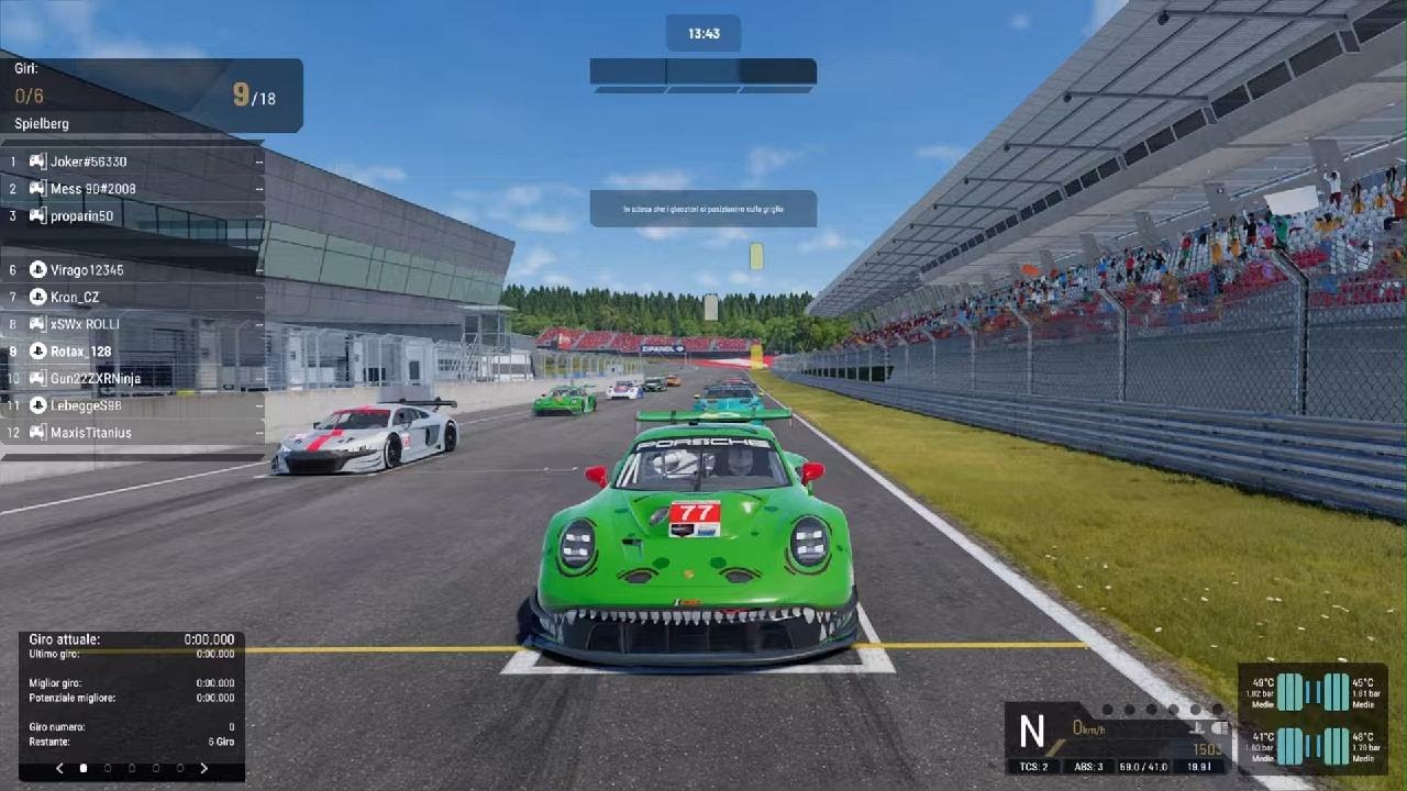 Battle for 5 position - GT3 - Project Motor Racing