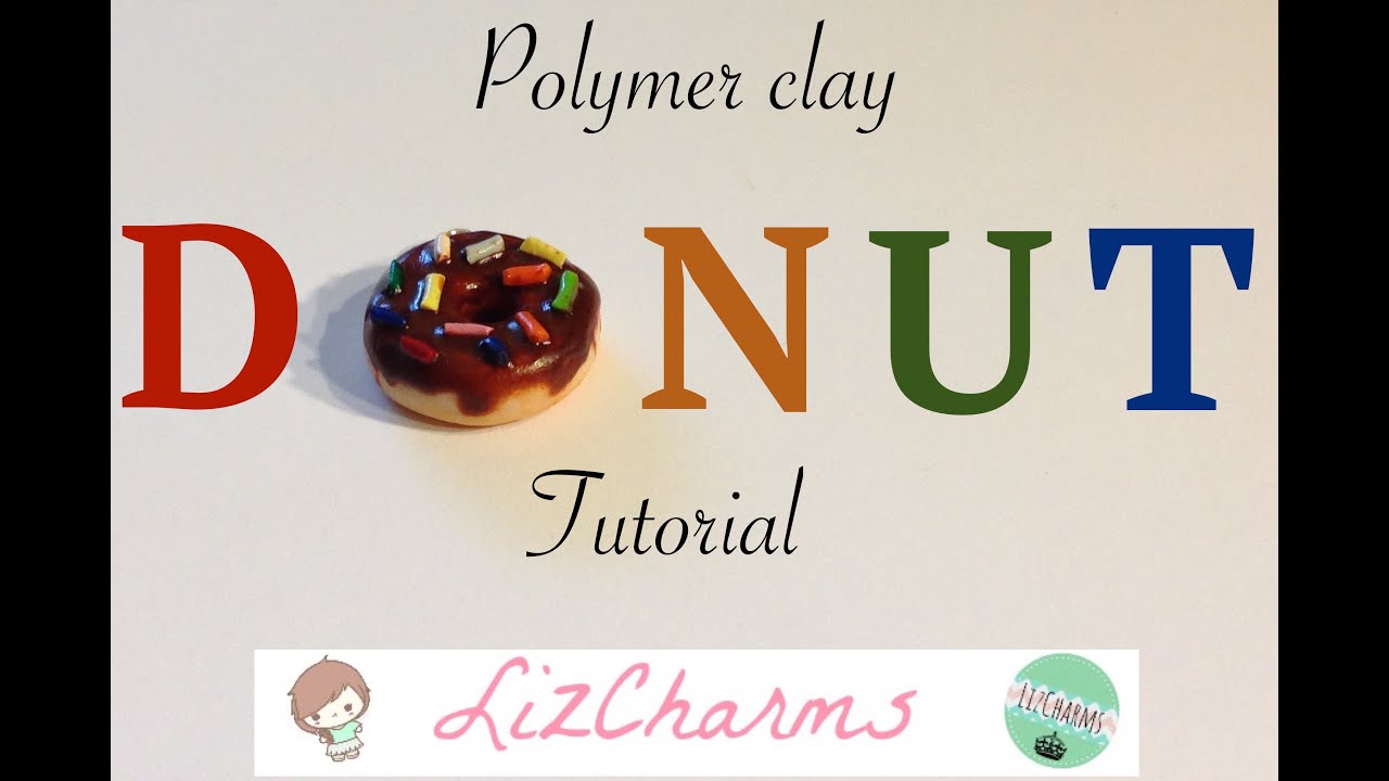 Polymer Clay Donut Tutorial