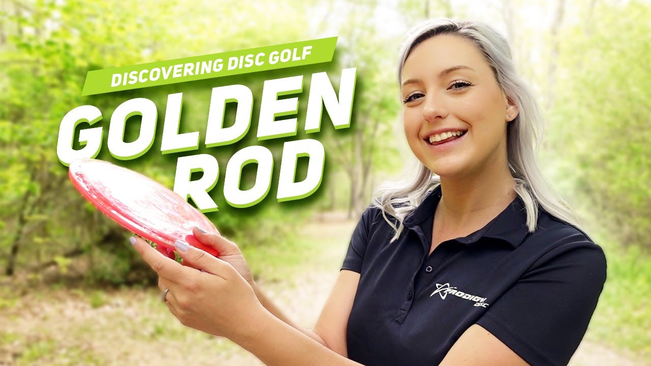 Проходим несколько коварных линий в Golden Rod! | Открываем диск-гольф