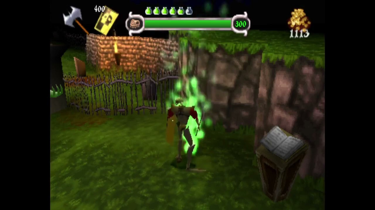 MediEvil (1998) - Healing Is Not Very Engaging
