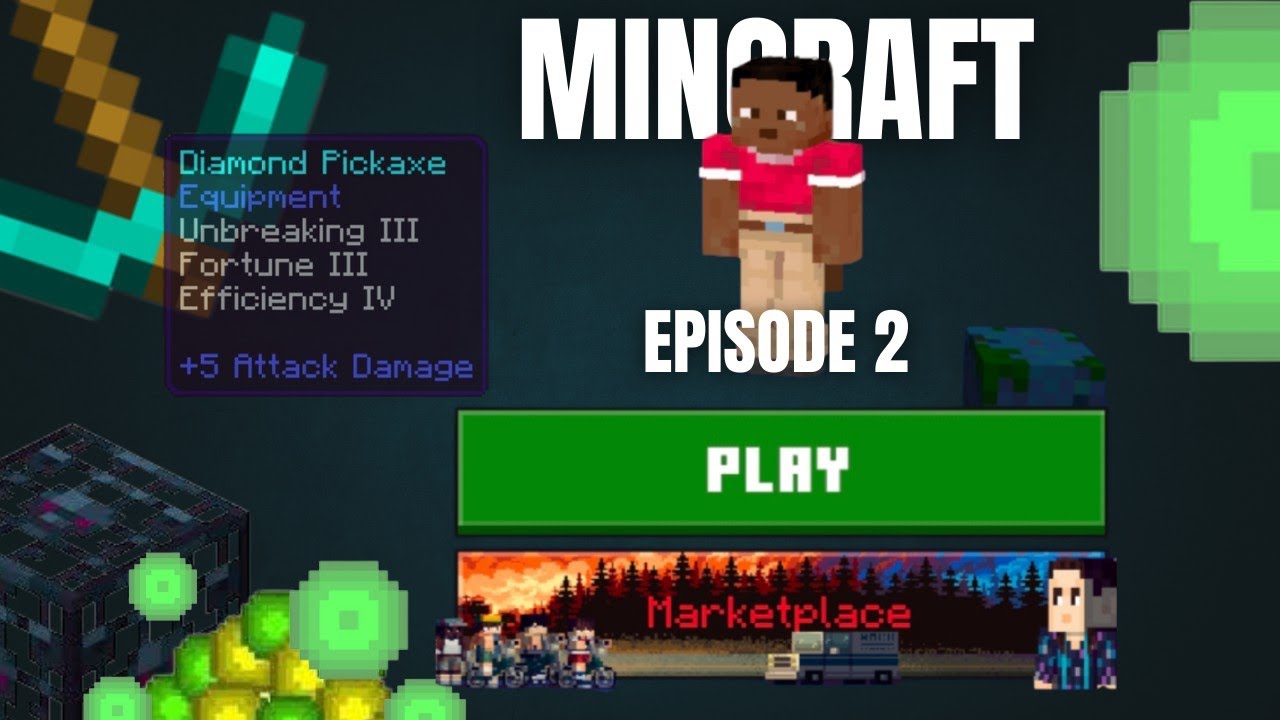 🔥 Minecraft Survival Episode 2 – OP Enchantments! 🔥