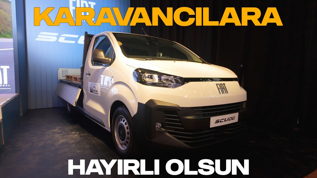 Yeni Fiat Scudo Kamyonet Geldi! (Doblo Pratico'nun Veliahtı) 🛻