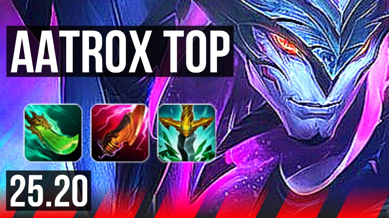 AATROX vs SETT (TOP) | 1000+ games, Dominating | EUNE Master | 25.20
