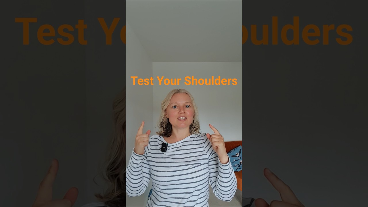 Quick And Simple Test For Your Shoulders #egoscue #egoscuemethod