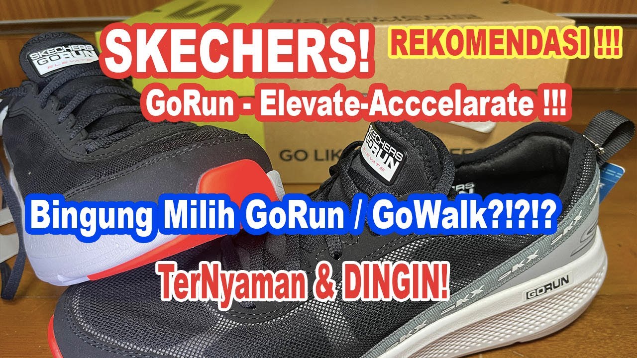 Unboxing dan review Sepatu SKECHERS GO RUN ELEVATE accelerate 220181
