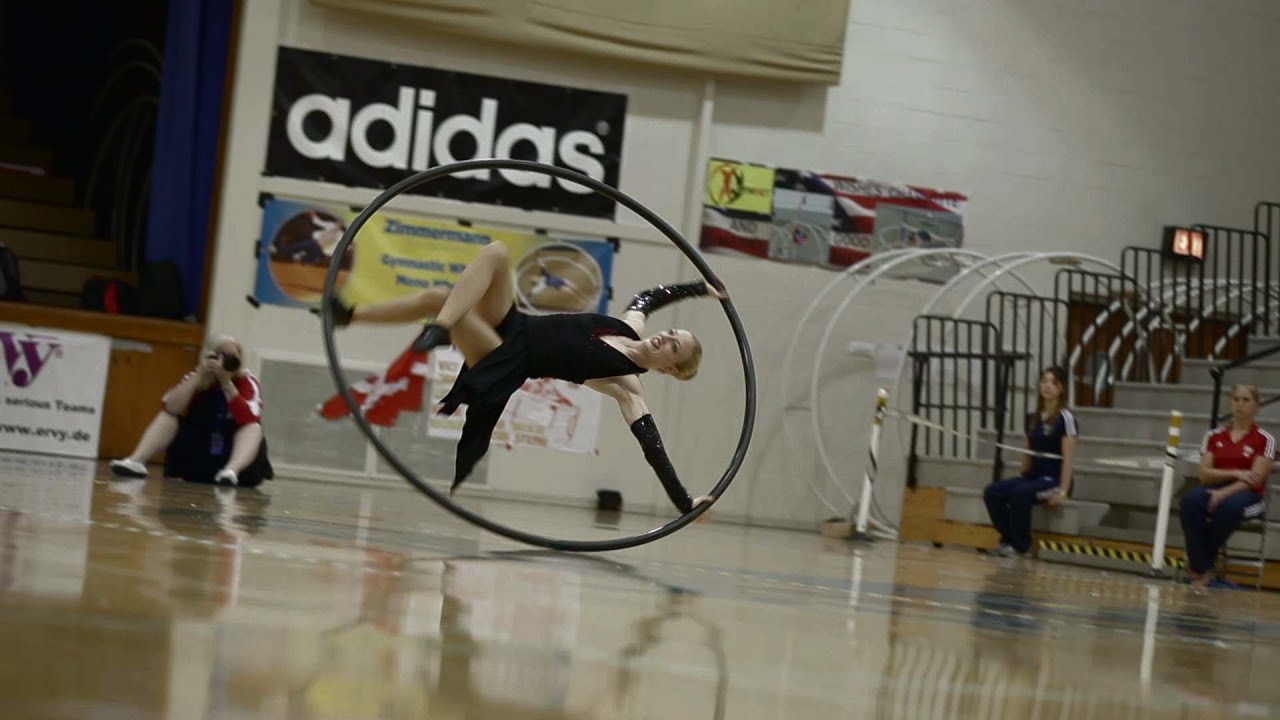WC 2013 in Wheel Gymnastics  Cyrwheel Finals Svea Streckert 1st Place