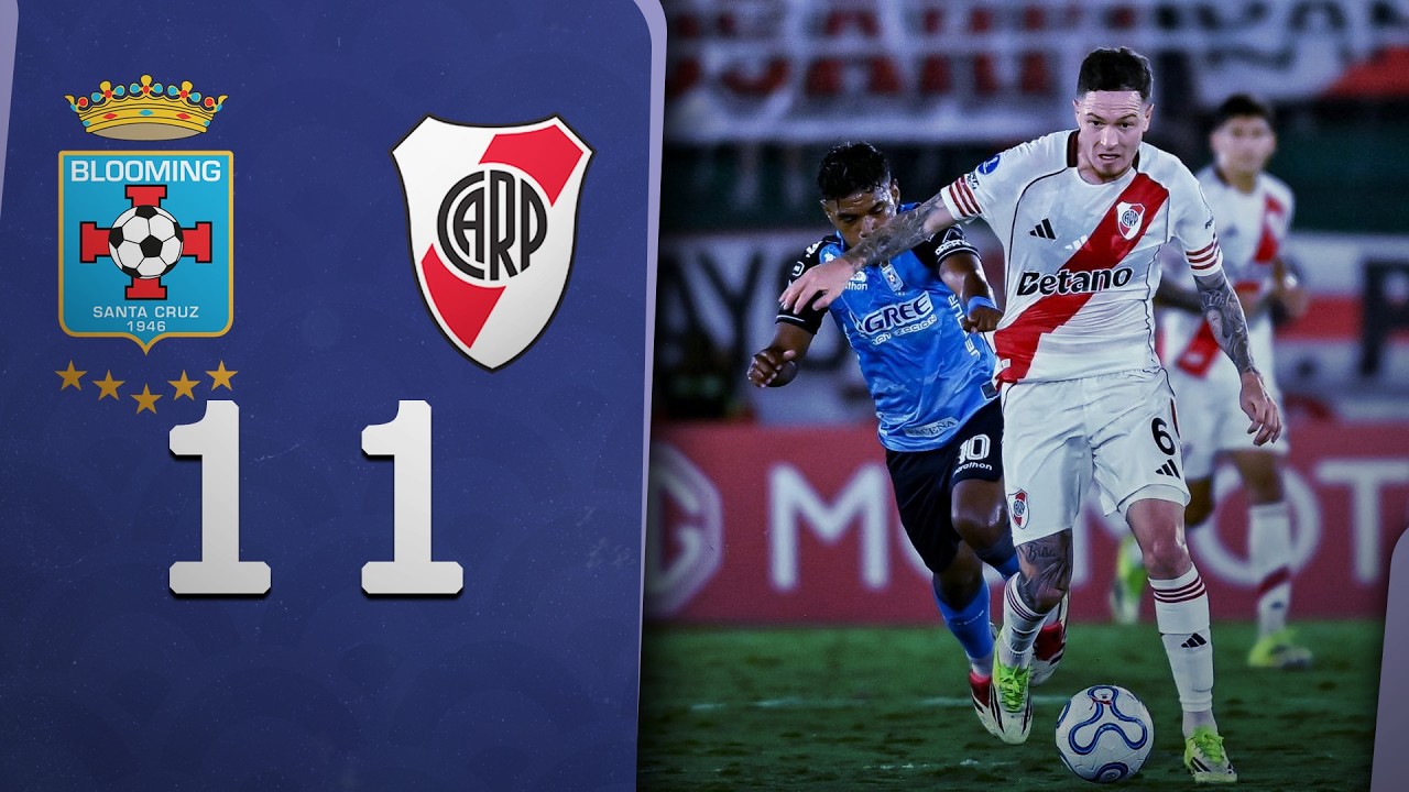 ✅ BLOOMING vs RIVER PLATE EN VIVO LIVE EN ESPA&Ntilde;OL 🏆 COPA SUDAMERICANA GRUPO H
