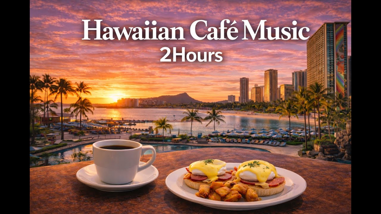 2 Hours of Hawaiian Calm Café Music for Study, Work, and Deep Focus – Vol.20