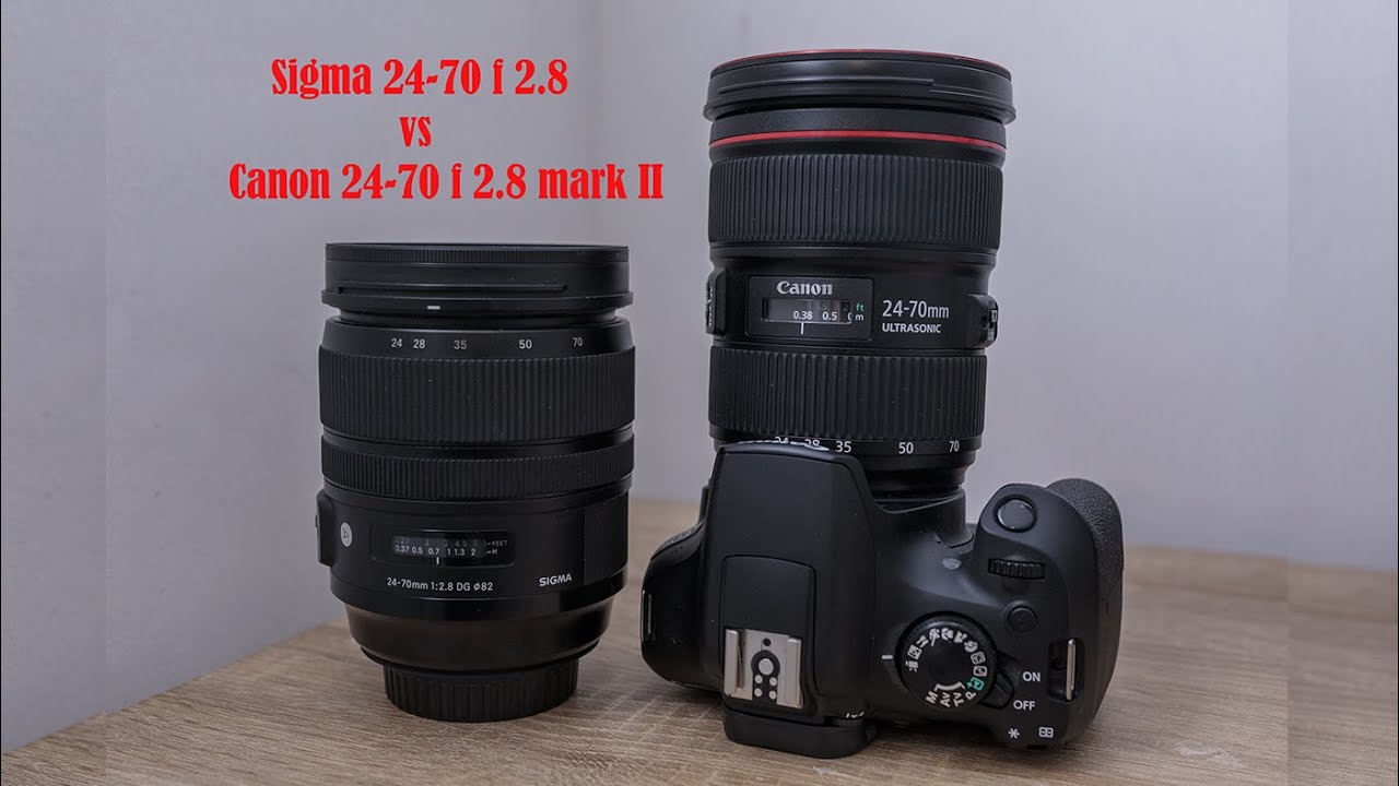 Canon EF 24-70 F2.8 vs Sigma art 24-70 F2.8