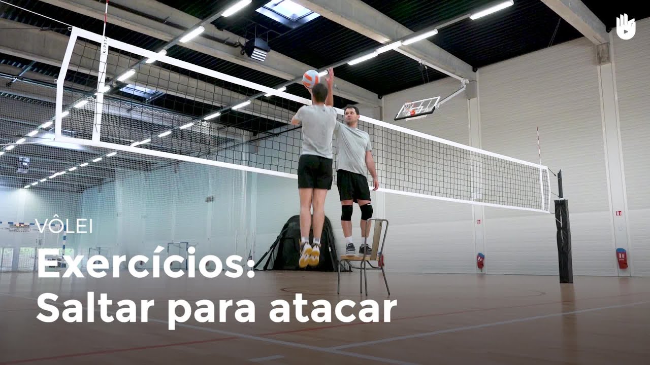 Exercícios: saltar para atacar | Vôlei