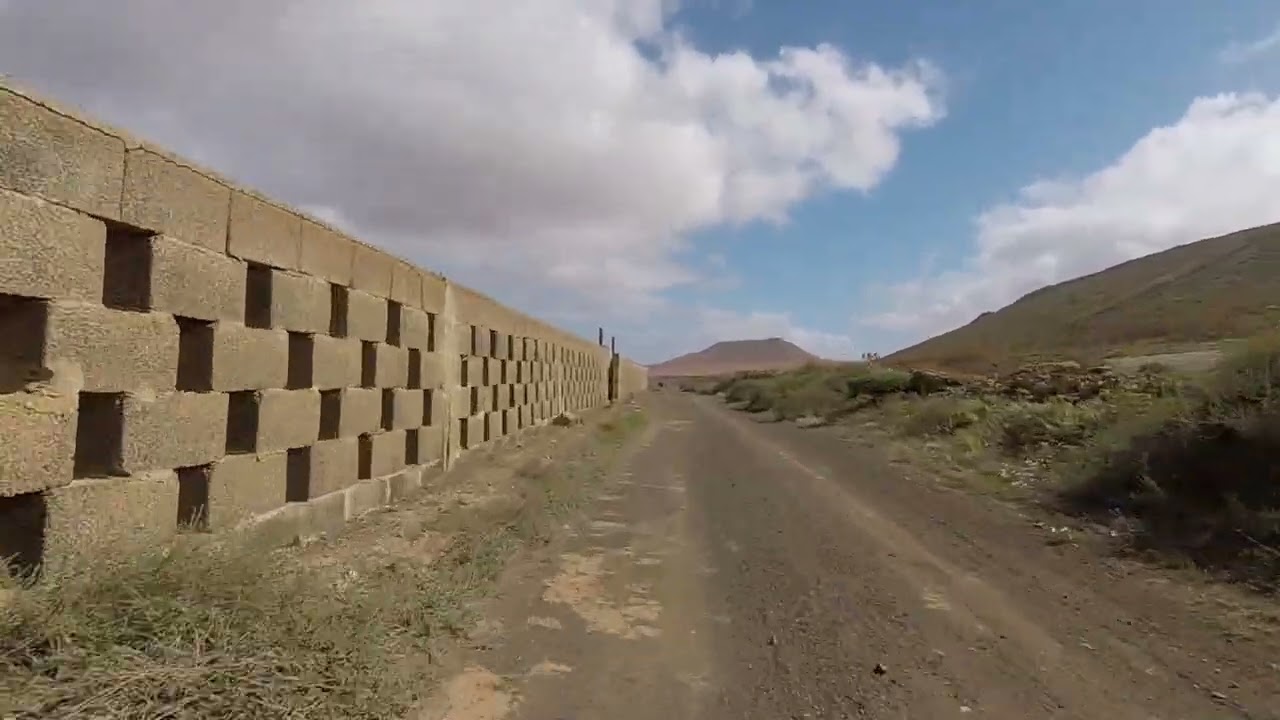 Lanzarote 2022. Przejazd od Morro Alto do Teguise (prawie).