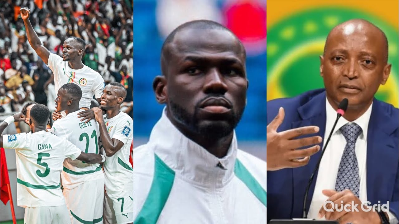 Mauvaise nouvelle pour Koulibaly! Sadio Objectif Mondial! La Caf reporte sa décision contre Sénégal!