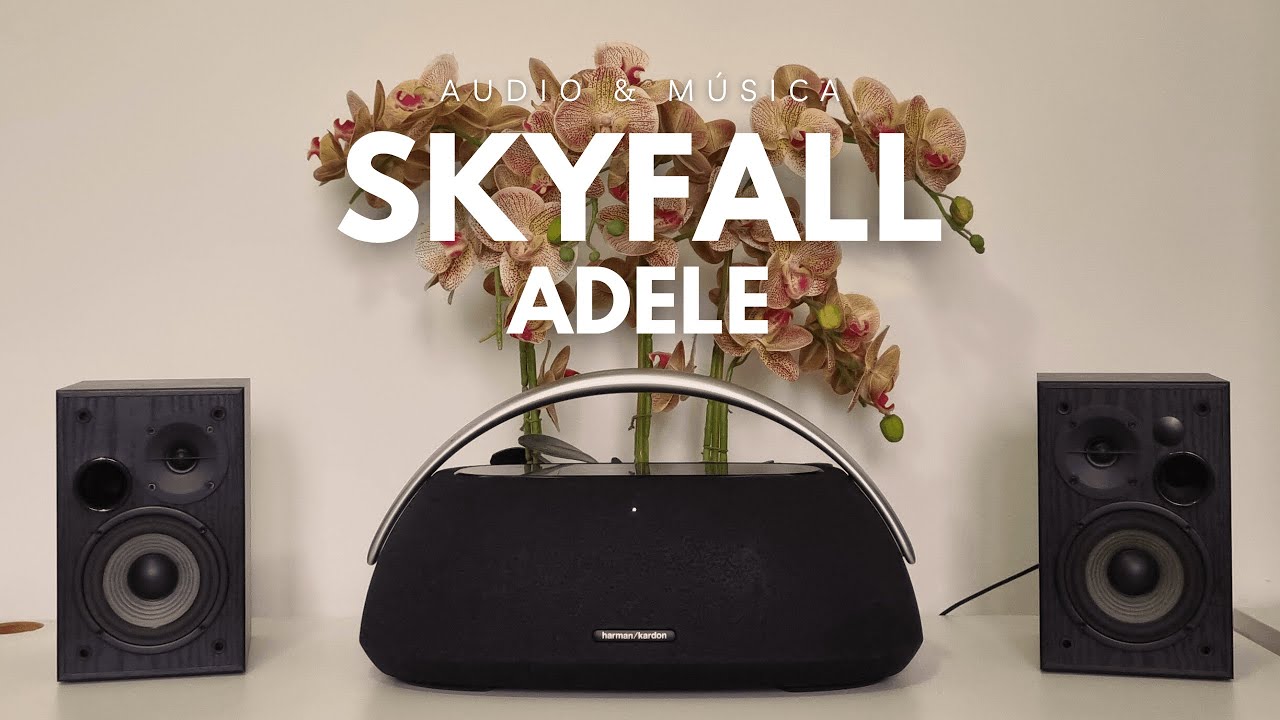 Harman Kardon Go + Play 3 Vs Edifier R1580MB Playing Skyfall - Adele