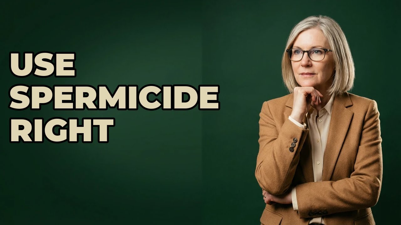 How Is Spermicide Used Correctly?