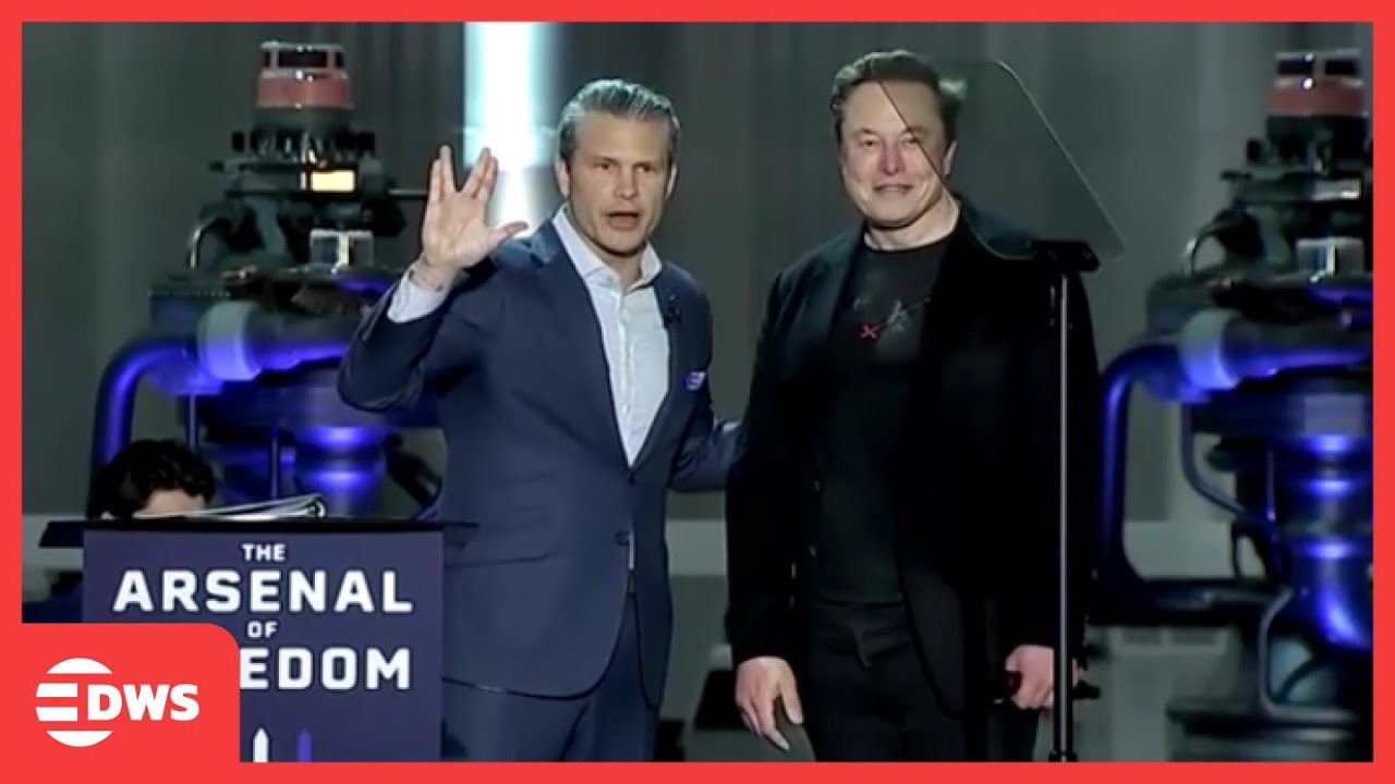 HISTORIC MOMENT: Hegseth Joins Elon Musk at SpaceX to Launch Military AI Revolution | AI1Z