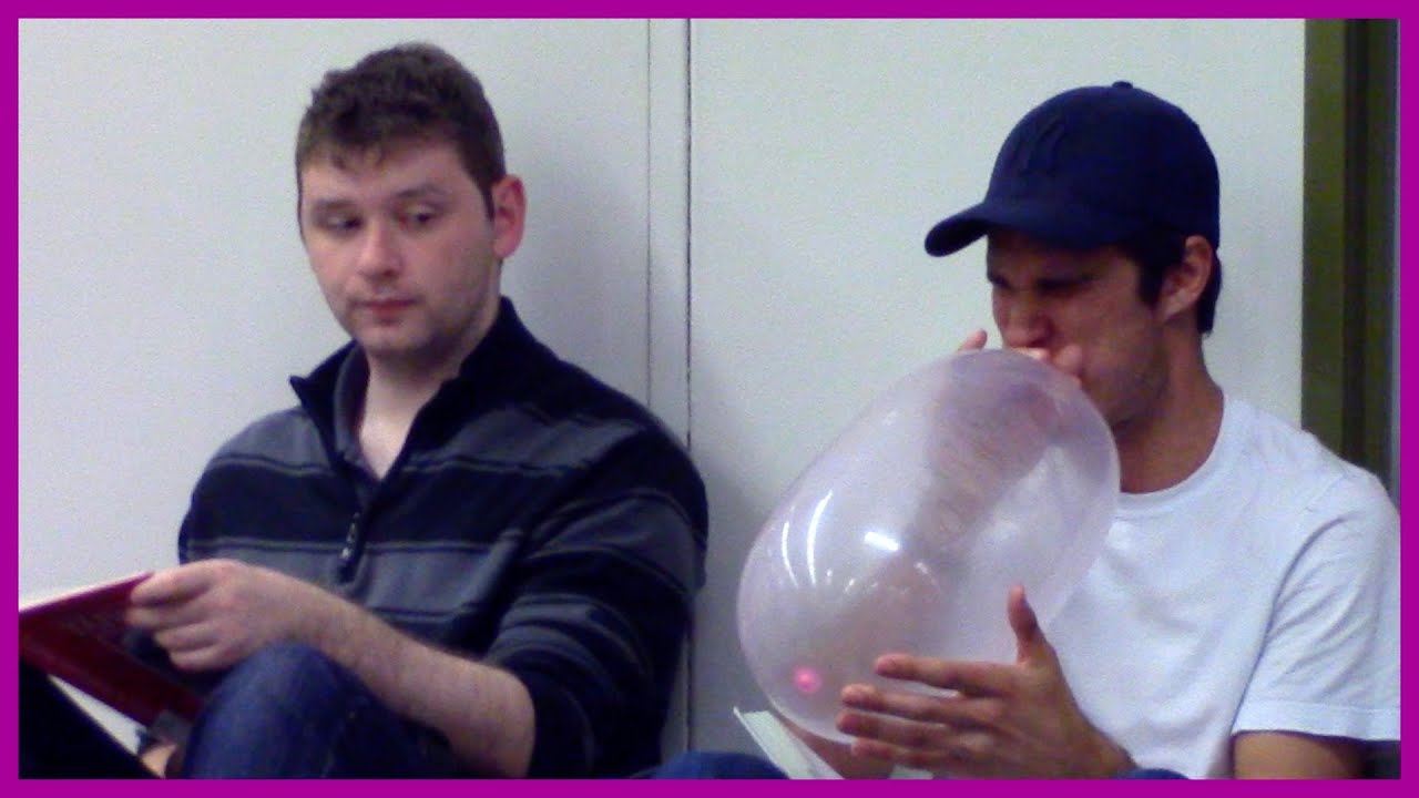 POPPING BALLOONS in the library! (PRANK)