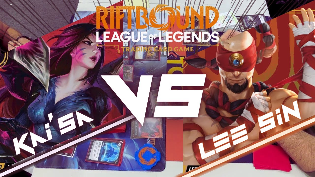 Kai'Sa VS Lee Sin - Riftbound TCG - Nexus Night