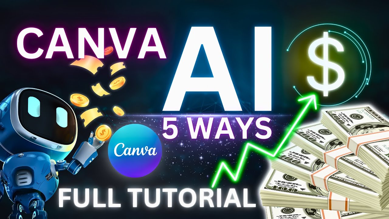 Canva AI - How To Make Money With Canva AI Tutorial + Approved Monetization