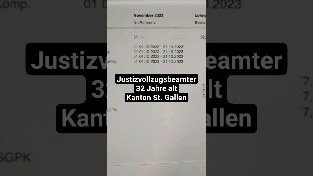 So viel verdient ein Justizvollzugsbeamter