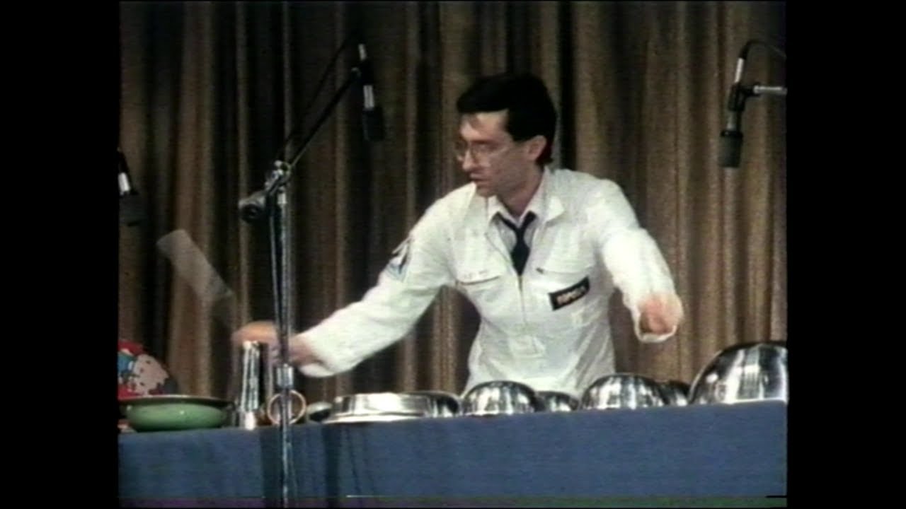 David Van Tieghem - Live At The Guggenheim Spielwiese Extra, German TV 1985