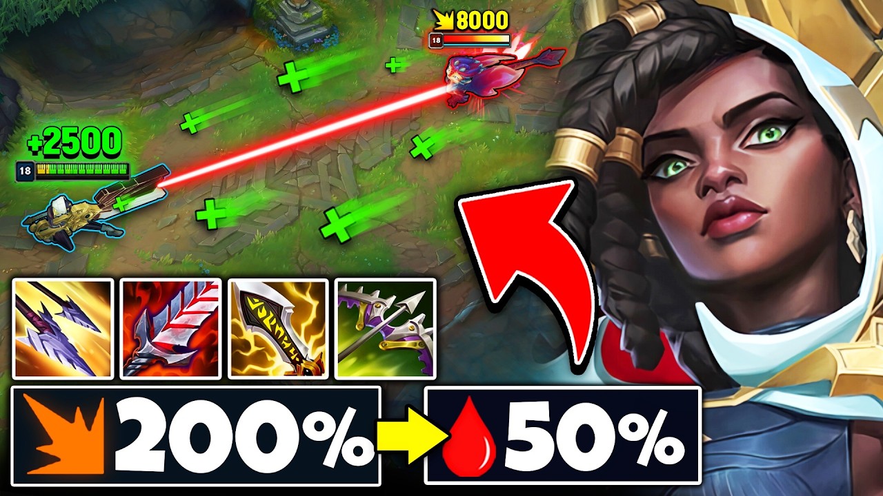 Senna with 200% crit chance is actually BROKEN... let me show you why