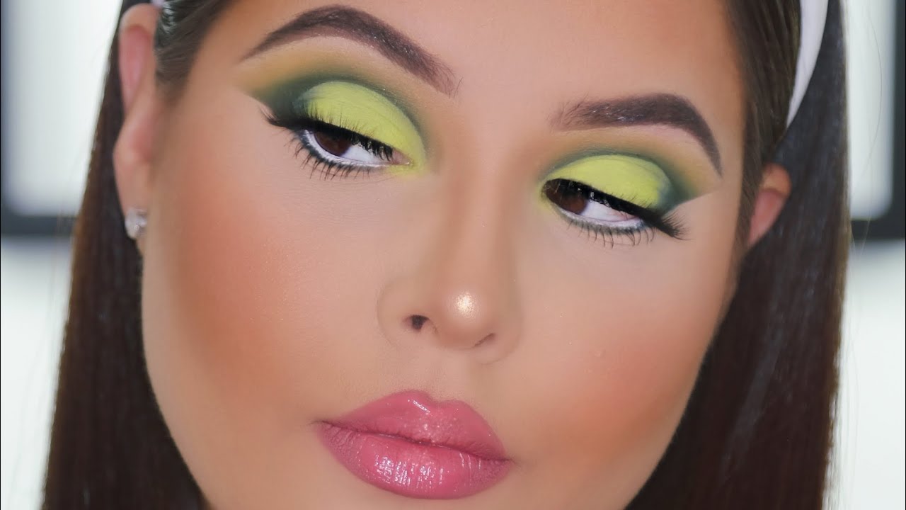 KARITY x CVS | Green Cut Crease using NEW drugstore makeup | Nelly Toledo