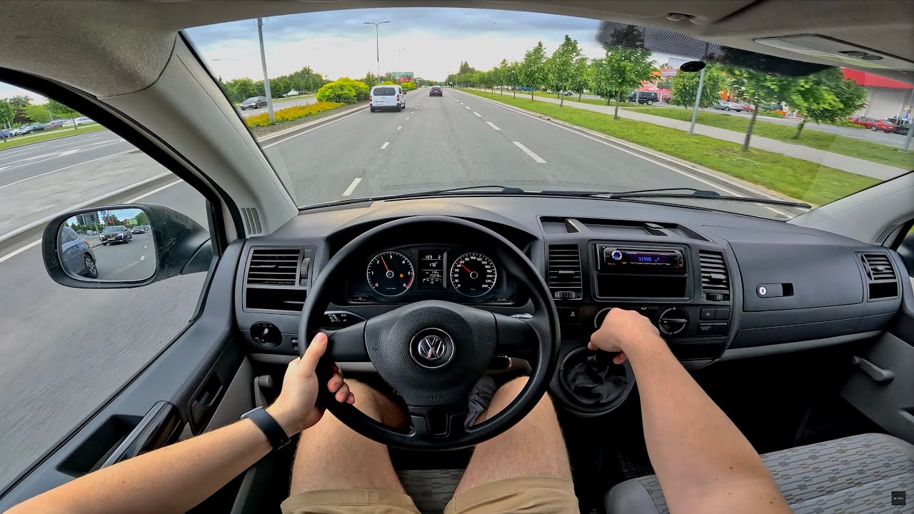Volkswagen Transporter T5.1 Facelift 2.0TDI 62kW | 4K POV Test Drive