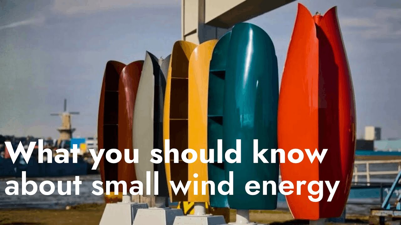 How are technological innovations in small wind accelerating the energy transition?