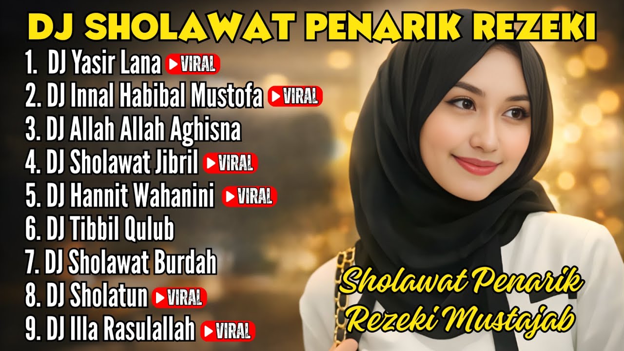 DJ SHOLAWAT PENARIK REZEKI 2026 Nonstop Full Album | Banyak Dicari