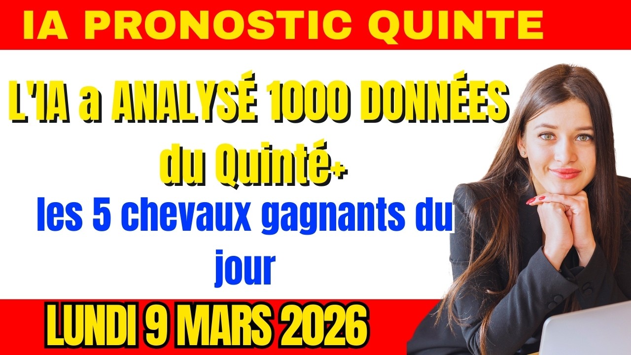 L'IA Révèle le TOP 5 Caché du Quinté+ CAEN 🔥 Analyse Algoritme Exclusive 9 Mars