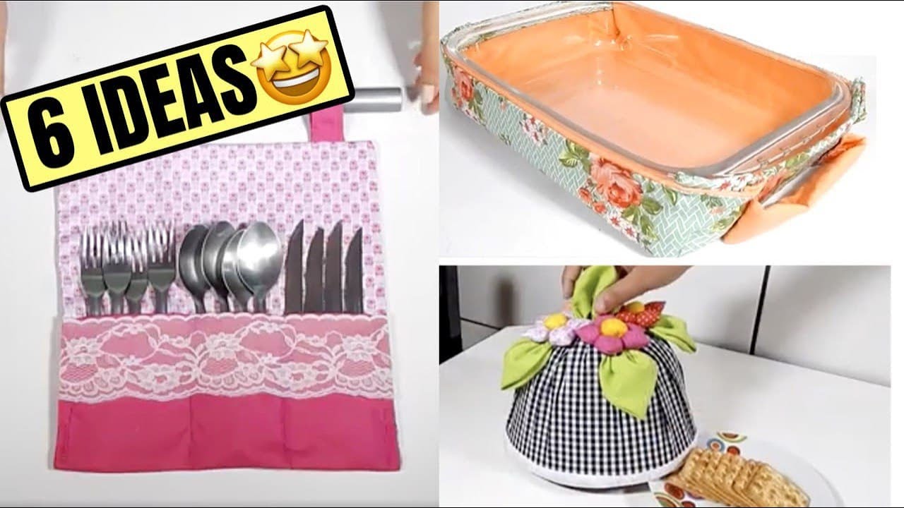 Sewing Projects for The Kitchen | 6 Sewing Ideas for the Home