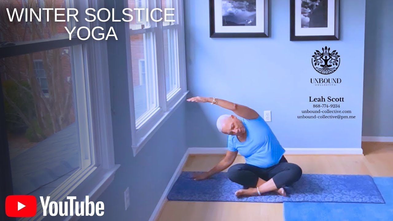 Gentle winter solstice flow for rest, release & reset