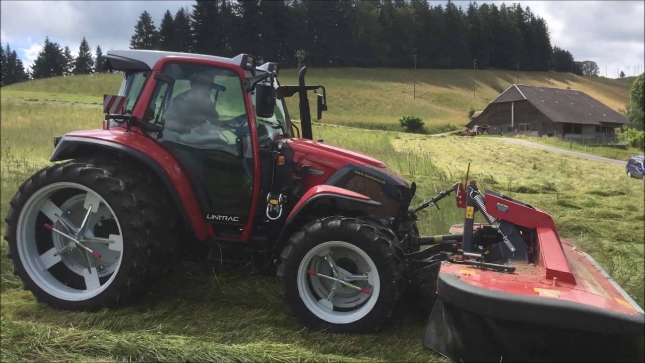 Lintrac mit Vicon Trommelmähwerk