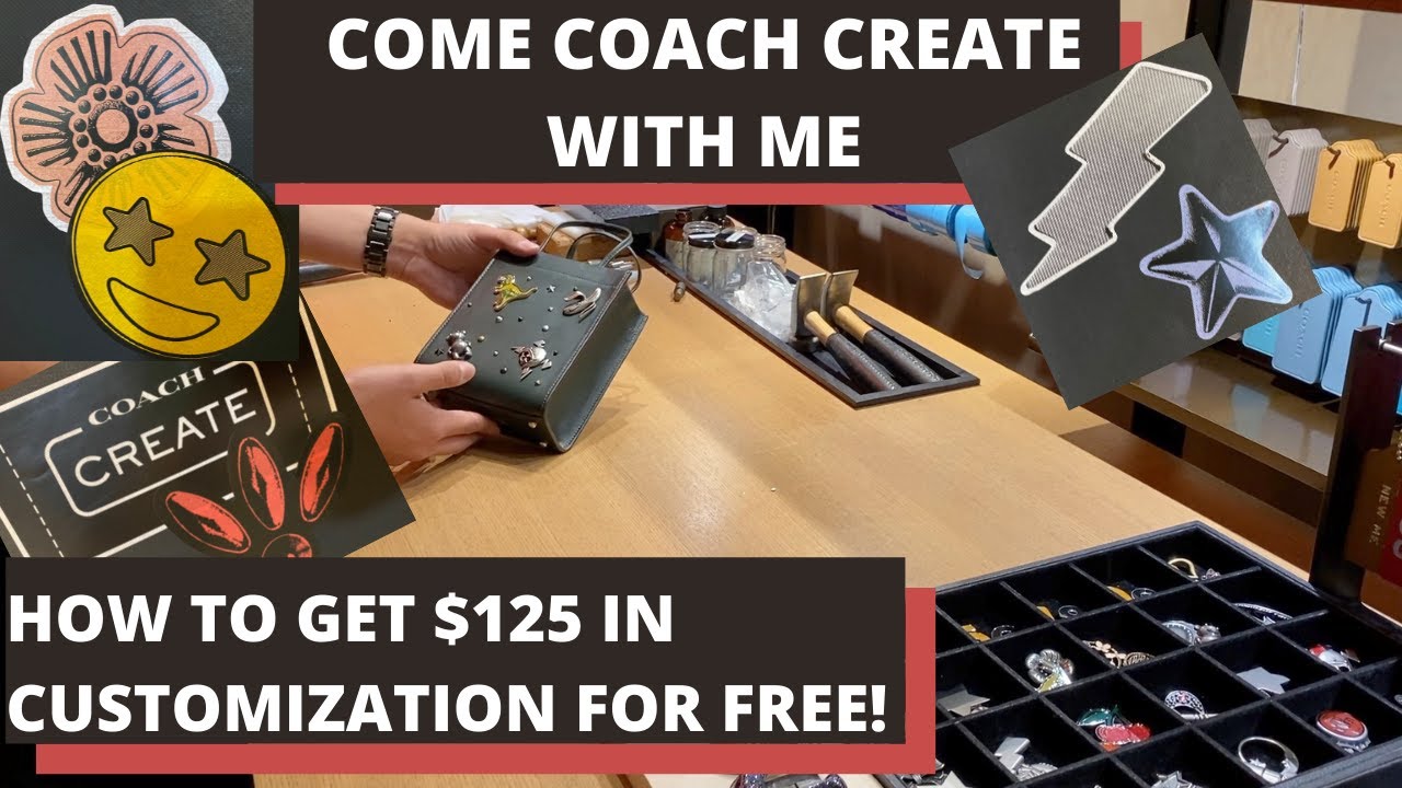 COACH CREATE | МИНИ-ОБЪЕКТЫ COACH В SOUTH COAST PLAZA | ОБЪЯСНЕНИЕ 