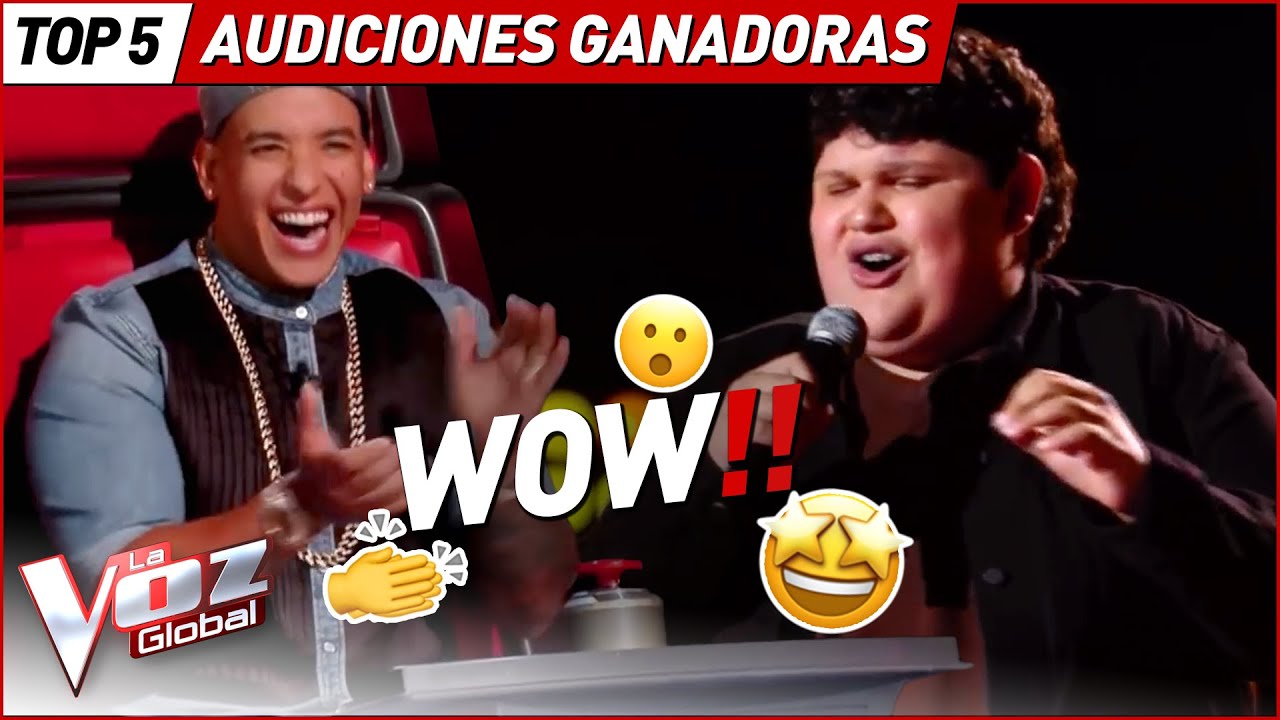 Las SORPRENDENTES Audiciones que GANARON La Voz Kids