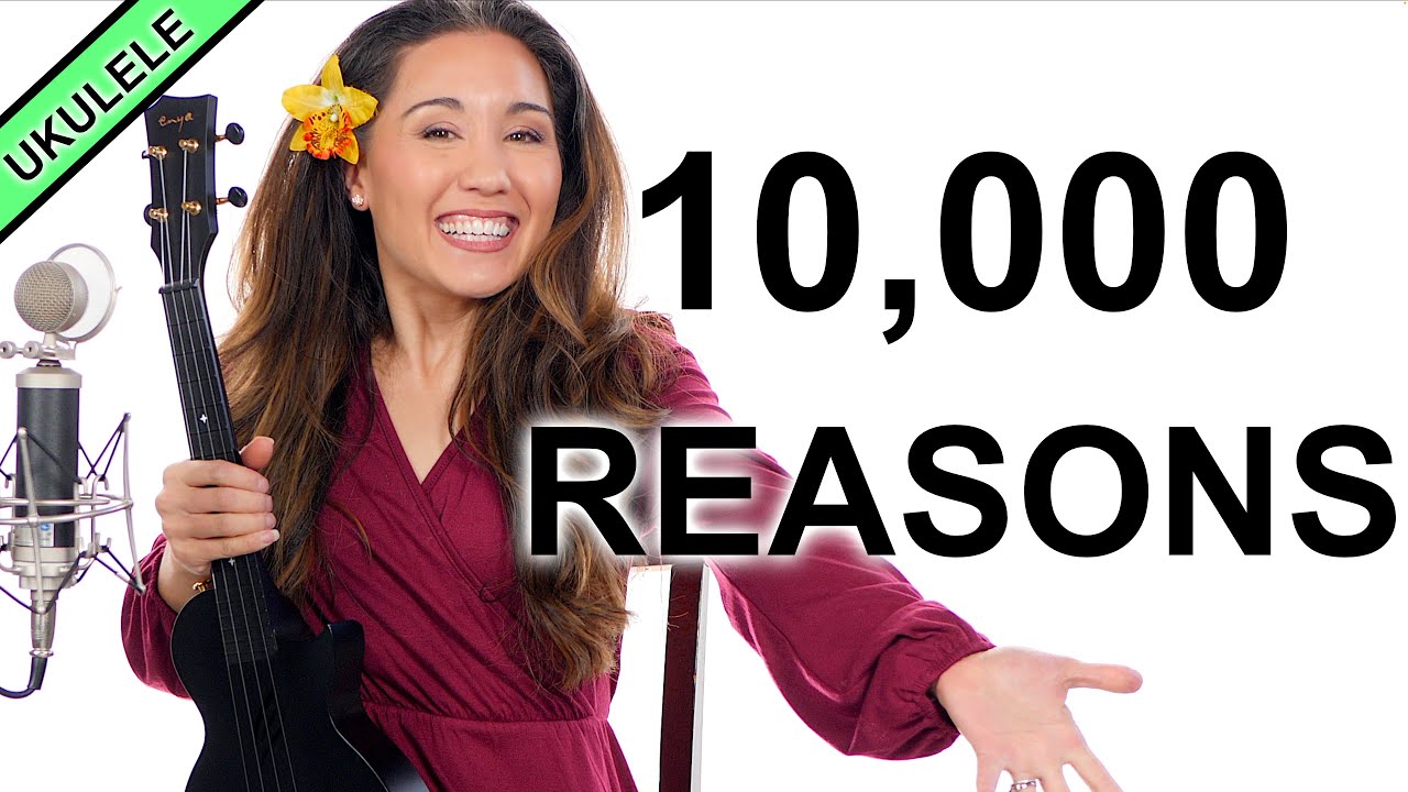 10,000 Reasons (Bless the Lord) Matt Redman Ukulele Tutorial with Full Play Along