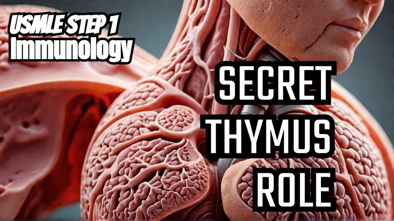 What Does the Thymus Really Do? #usmle #thymus #anatomy #physiology #immunology #viral