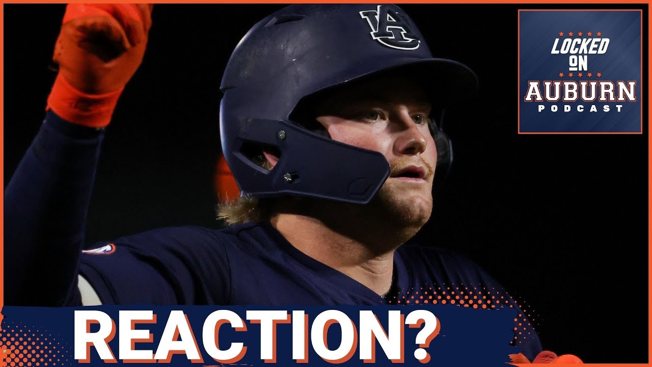 REACTION: Auburn Baseball BLASTS Winthrop, Chase Fralick was UNREAL